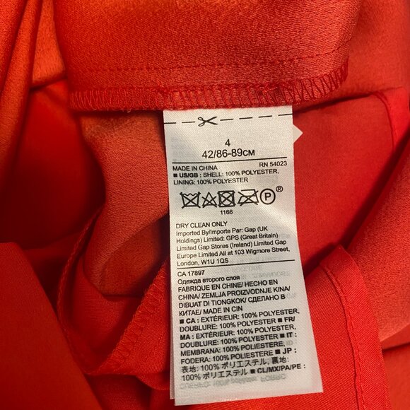 Banana Republic Flounce Sleeve Dress with tie waist - Picture 4 of 5